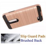 Wholesale LG K30 / LG K10 2018 / LG K10a 2018 / LG MS425 Armor Hybrid Case (Rose Gold)